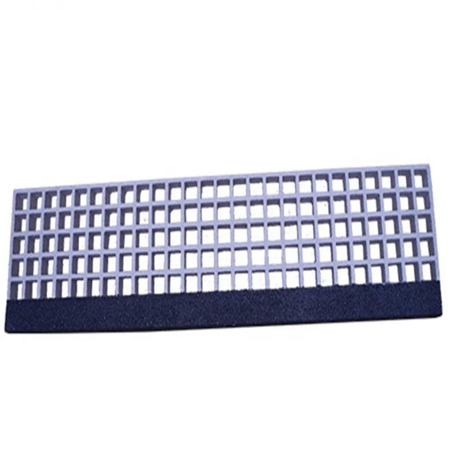 Пластиковая решетка frp grp из стекловолокна, ступенчатая лестница с противоскользящим покрытием