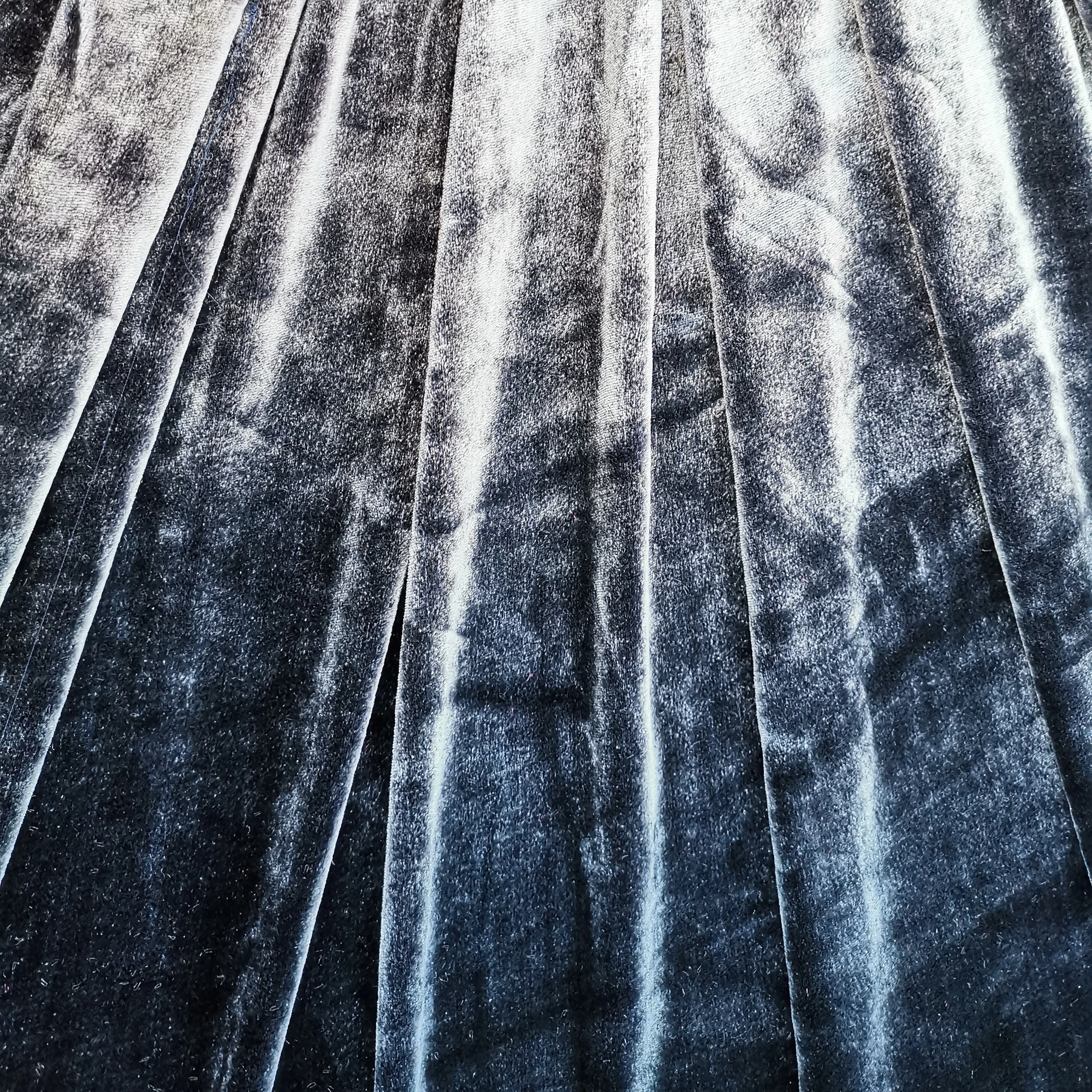 
Preshrinkage Brushed Washed Silk Visco Velvet Fabric 