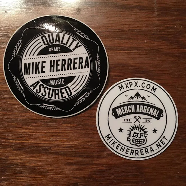 Custom Full Color Logo Removable PVC Self Adhesive Decal Die Cut Vinyl Sticker