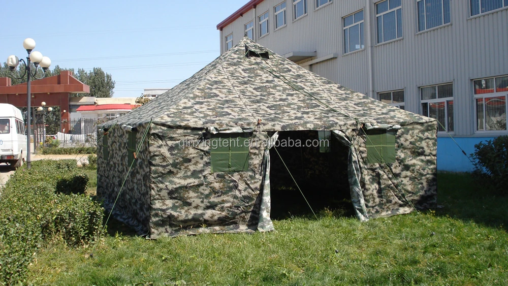 4.8m  Customized Color and Size Outdoor Camping Tent canvasTent Canvas winter Tent force armed  battle fight combat tent