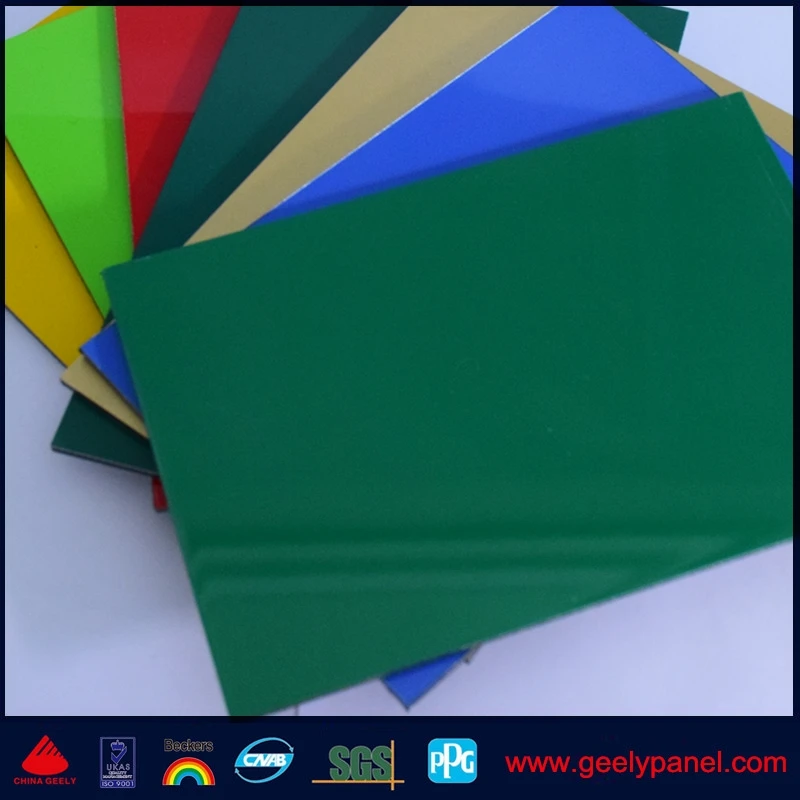 Building material ACP/ACM PVDF/PE coated