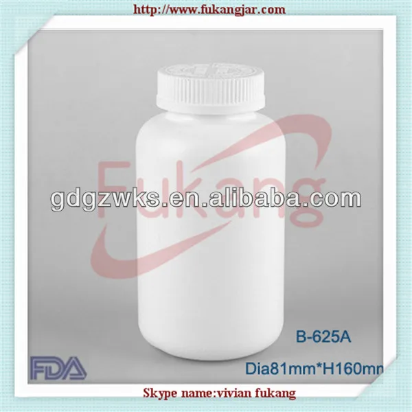 оптовая 625cc круглый пнд таблетки пластиковые бутылки печать для покупок в