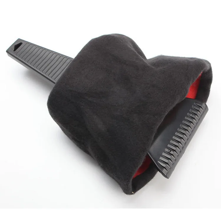 Warm winter car ice scraper with glove for promotion
