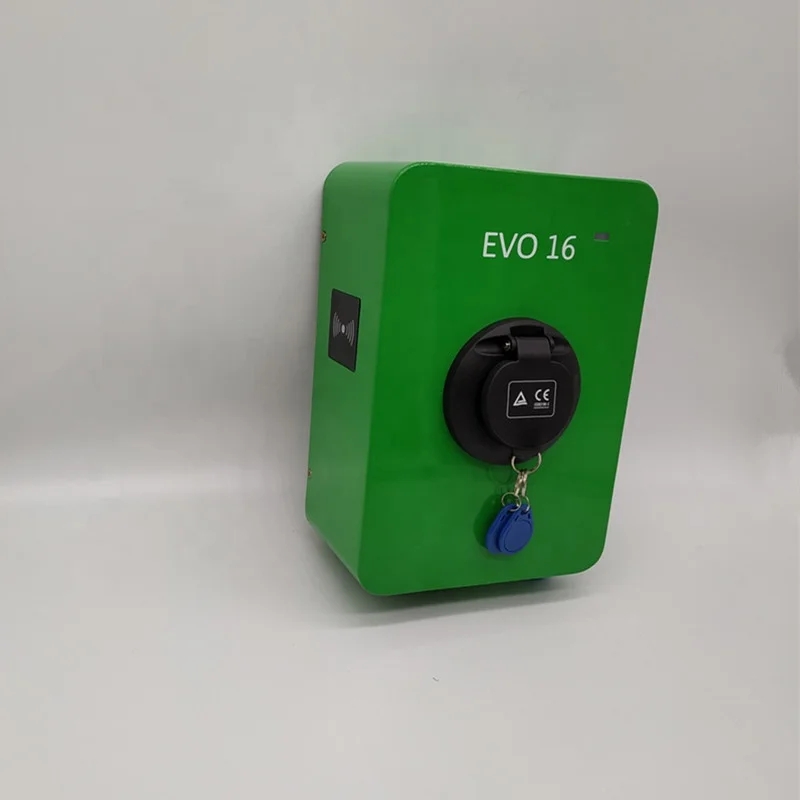 3,3 кВт настенное домашнее зарядное устройство для электромобилей с разъемом типа 2, зарядная батарея, 230 в 16 А ac ev зарядная станция, OEM