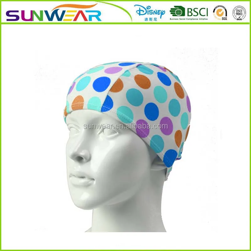 200pcs customized promotional stretch lycra swimming sports caps men boy swim caps professional swimming pool caps