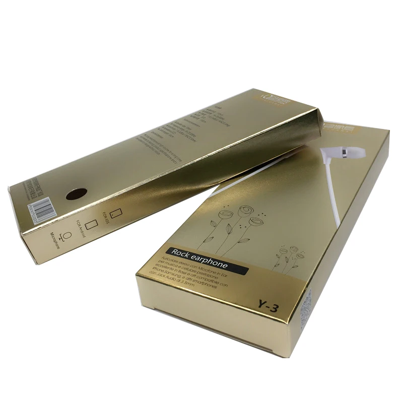 375 г Золото картона бумаге печатать на упаковочная коробка