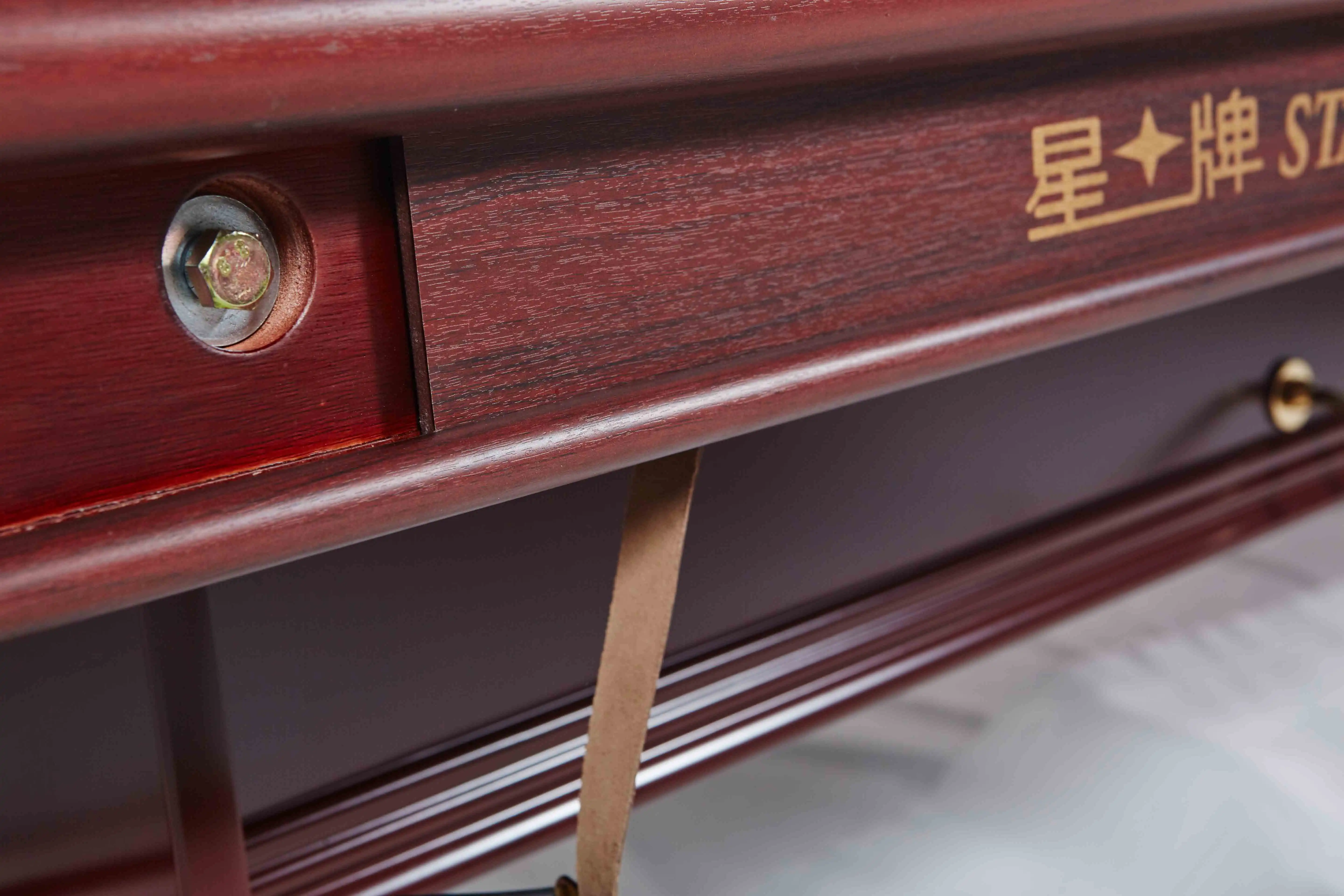 10 ft  original Xingpai Star Slate steel cushion high standard slate Snooker Table