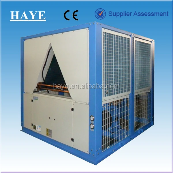 Низкотемпературный (-5C/-15C) винтовой водяной охладитель с воздушным охлаждением (мощность охлаждения 50-950 кВт)