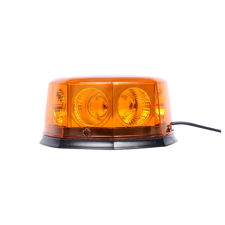 DC 12V 24V Led amber Road safety traffic emergency warning magnetic rotating beacon