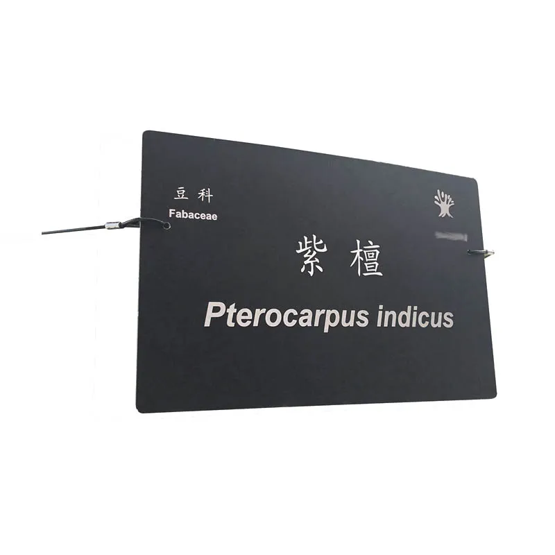 Custom Anodize Laser Engraved Aluminum Signs Aluminum Labels Aluminum Tags