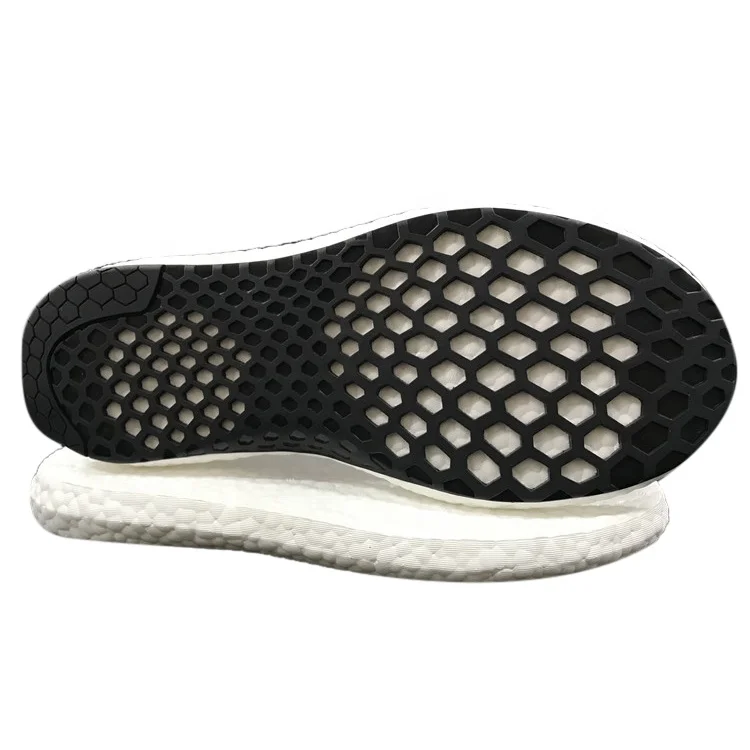 OEM double colors men jogging Phylon+Rubber running sneaker soles outsole