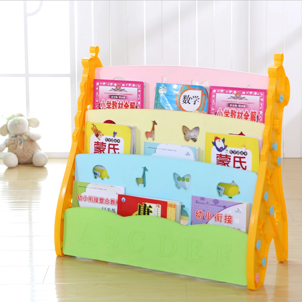 
Cheap kids furniture plastic book cabinet/kindergarten classroom furniture/bookshelf/bookrack 