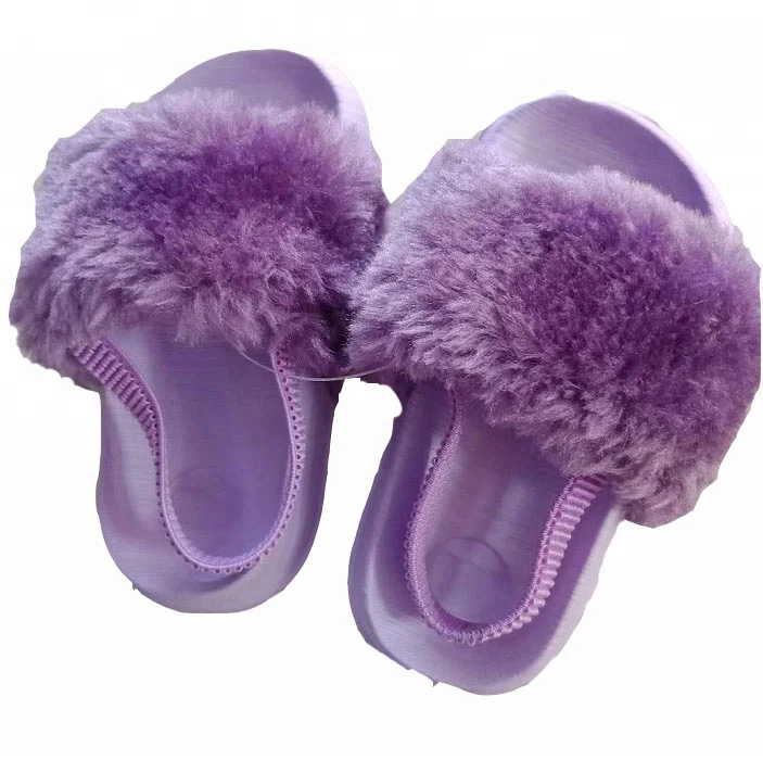
new cute comfortable fur slippers forkids 