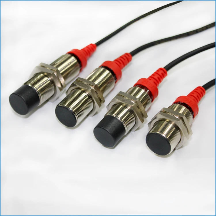 F3C series M18 5mm Flush type Inductive Proximity Switches DC12-24v, 3-wires, PNP or NPN outputs offered DC proximity switch