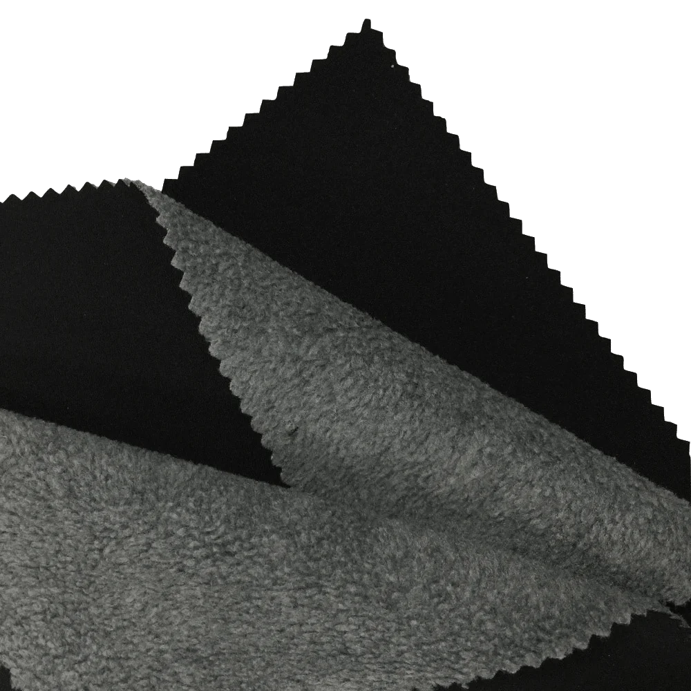 
Hot sale waterproof polyester polar fleece bonded fabric 