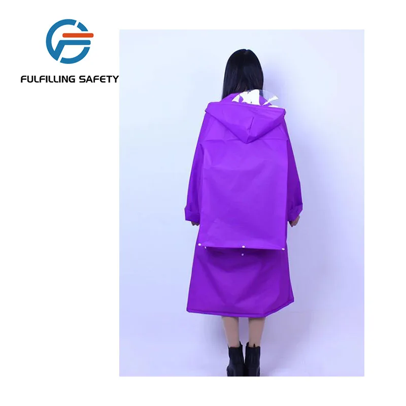 Best seller low price anti-static rain coat kids raincoat children school bag raincoat