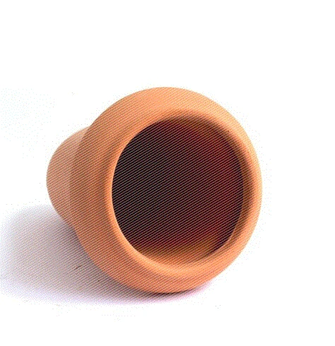 Made In China Terra Cotta Discus Breeding Cone Aquarium Cave