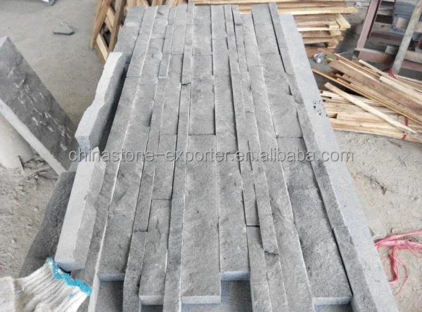 
Black basalt lave tiles natural basalt stone for architecture facade 