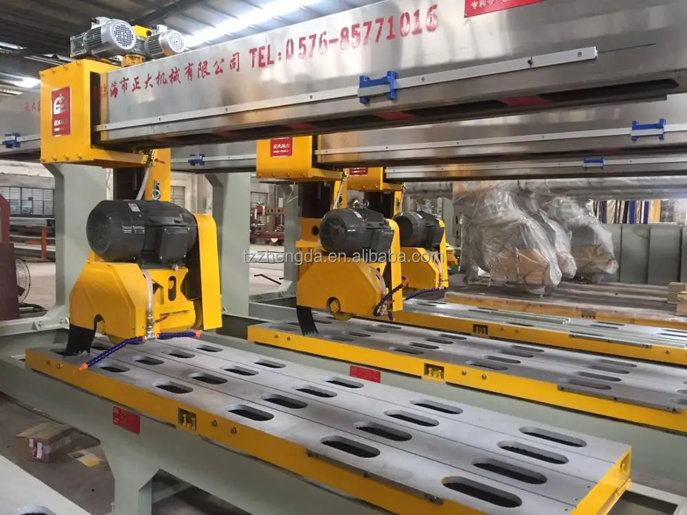 Stone marble cutting machine granite quartz slab automatic bridge saw