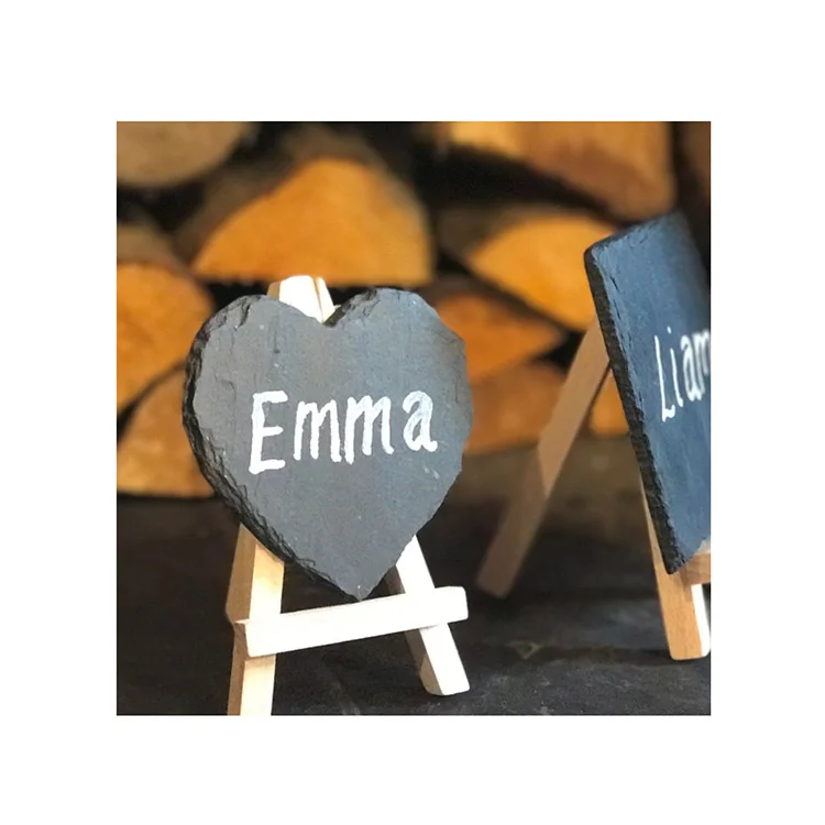 
Top Selling Creative Table Slate Mini Chalkboard With Easel 
