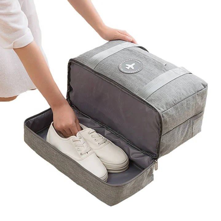 Multifunction Shoe Storage Bag Oxford Foldable Travel Duffel Bag