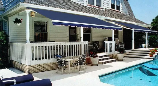 Высококачественный Автоматический Алюминиевый Выдвижной навес от дождя