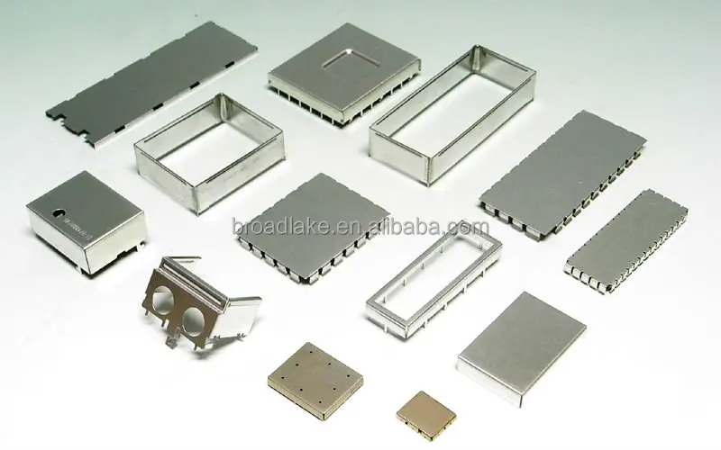 Nickel silver shielding housing