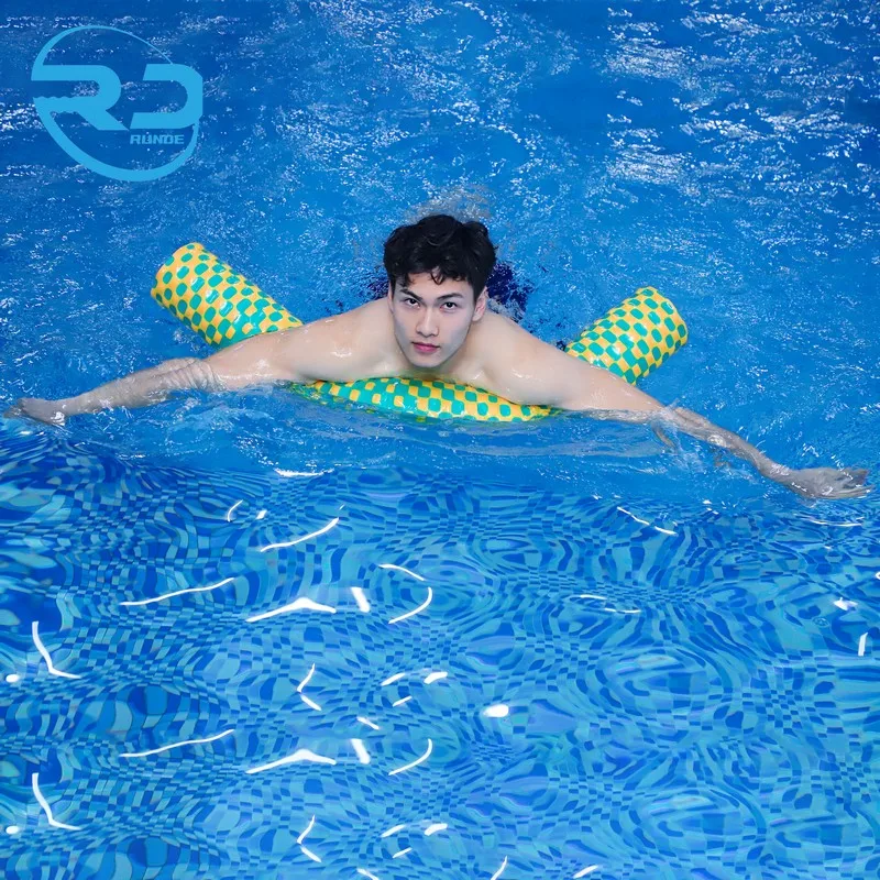 Water sports custom NBR/PVC foam swimming noodle