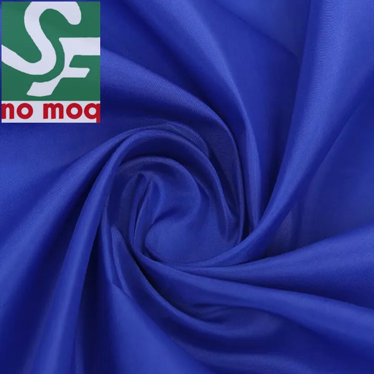 
Recycled pongee lining 100% polyester woven fabric for children 