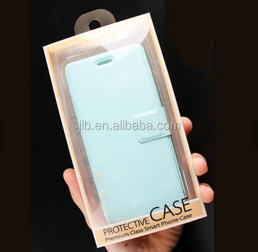 shenzhen customized mobile phone cover plastic packaging box for cell phone case