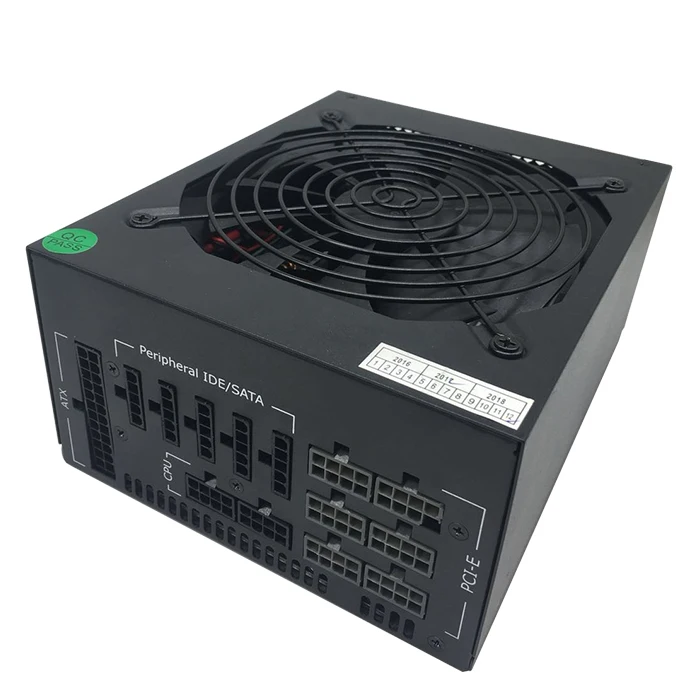 Brand new 1600W Modular Power Supply For 6 GPU Rig Machine