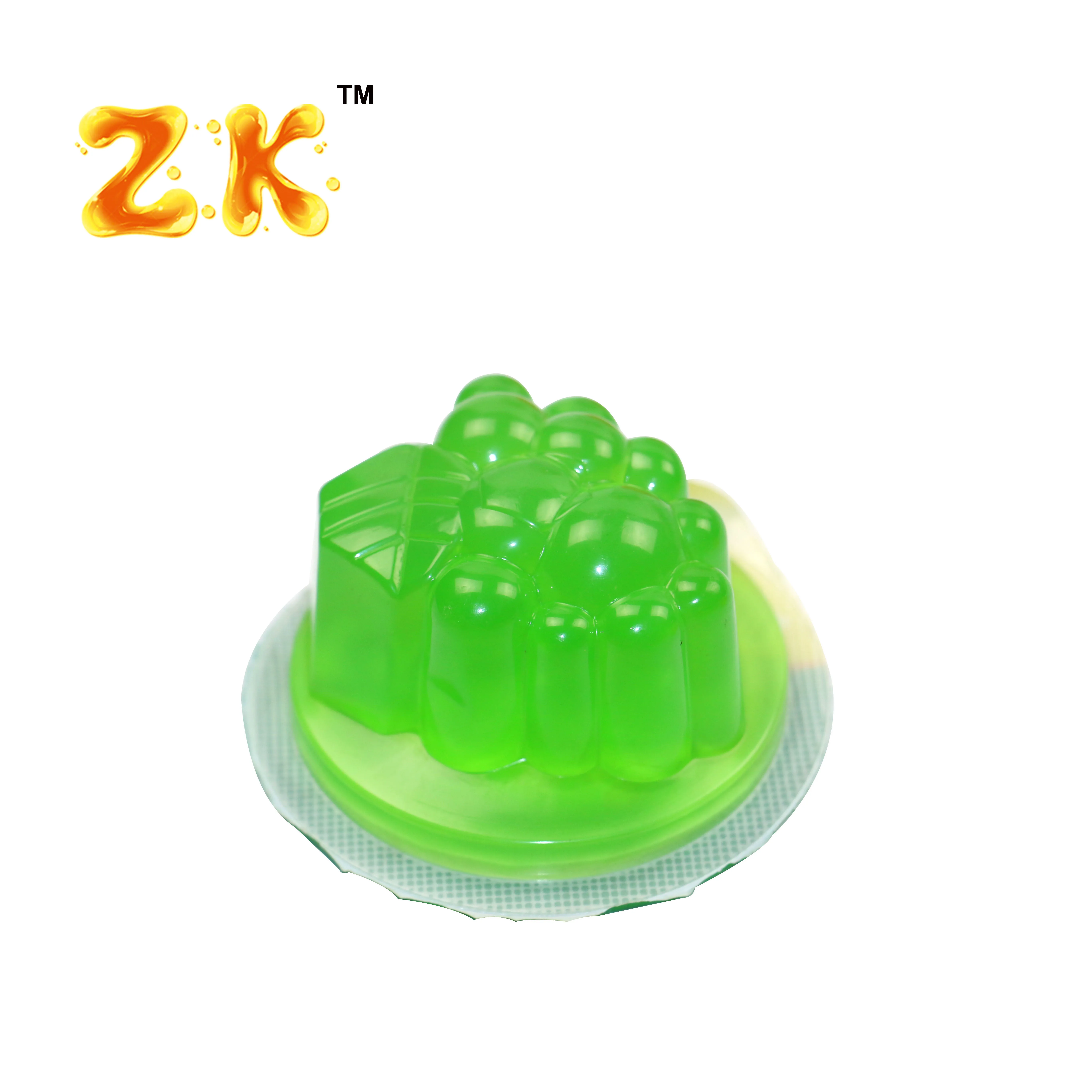 80g Fruit Shape Jelly Cup Mix Fruit Flavor Jelly