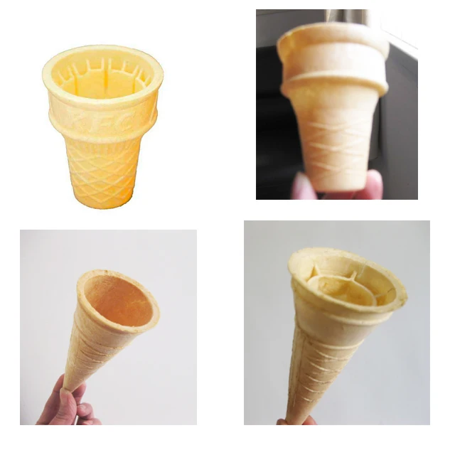 Commercial Different Shape Ice Cream Cone Wafer Machine Ice Cream Cone Making Machine
