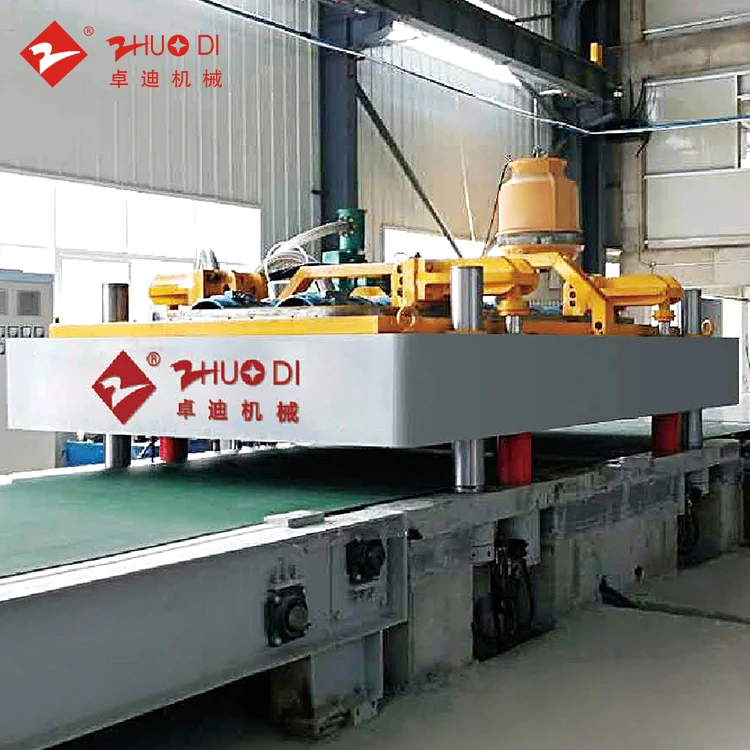zhudi new 5th generation stone pressing tile moulding ceramic tile making machine