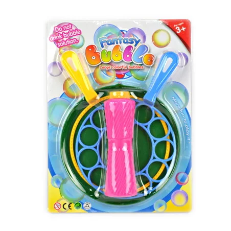 Summer Plastic Toys Magic Super Soap Bubble Set Big Bubble Wand