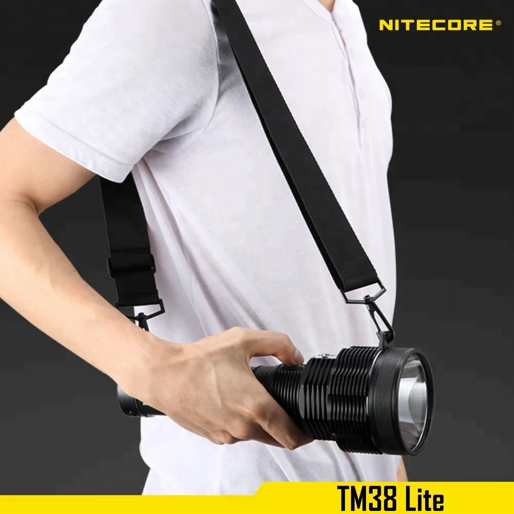 NITECORE TM38 Lite 1800 люмен 1400 м расстояние луча 18650 IP68 алюминиевый сильный спасательный тактический светодиодный
