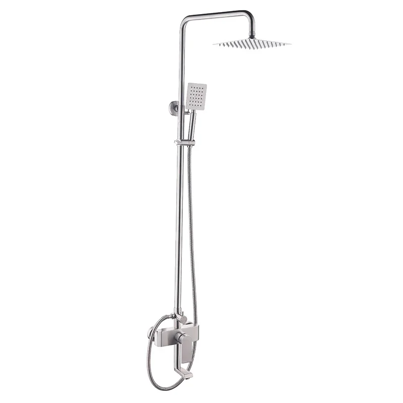 water saving tub shower faucet set thermostatic bathroom waterfall bathtub faucet