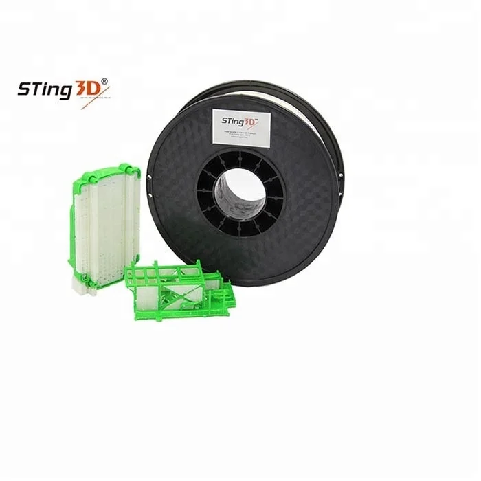 factory price water soluble filament PVA  1.75mm patented filament