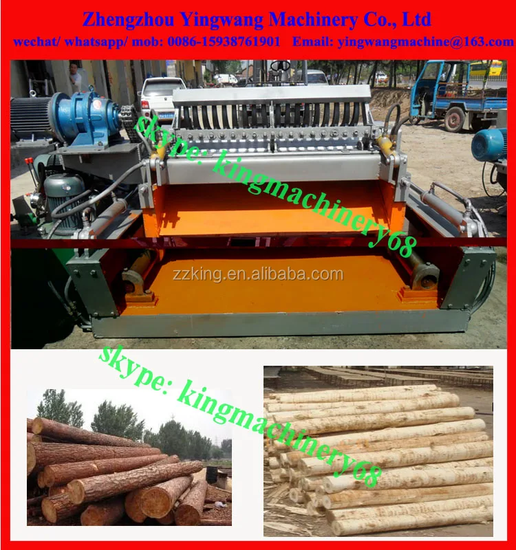 log debarker/ wood tree debarker machine