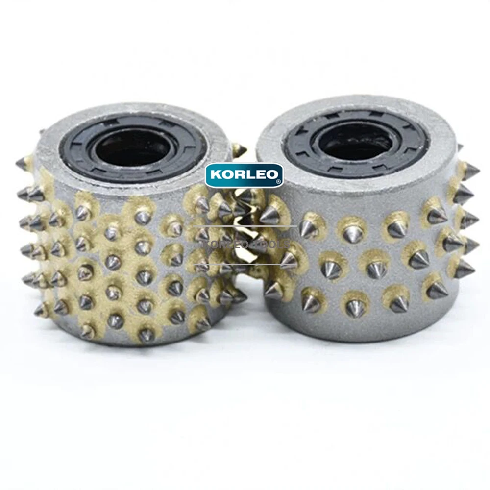 KANEOTEK Rotary Bush Hammering Machine Tools For Stone Concrete Roughening