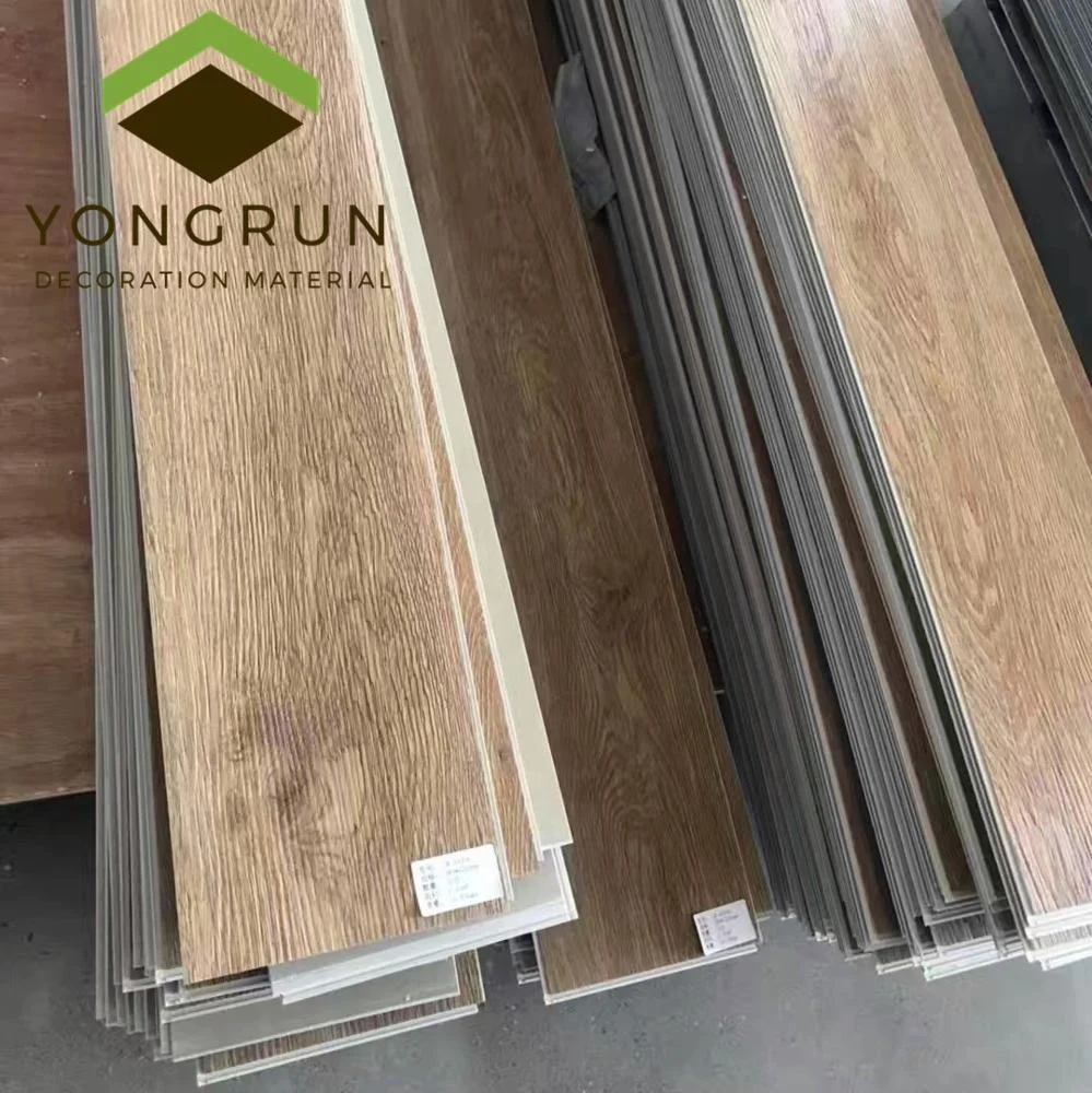 Click Lock Fireproof SPC 3.5mm 4mm Luxury Vinyl Plank Flooring