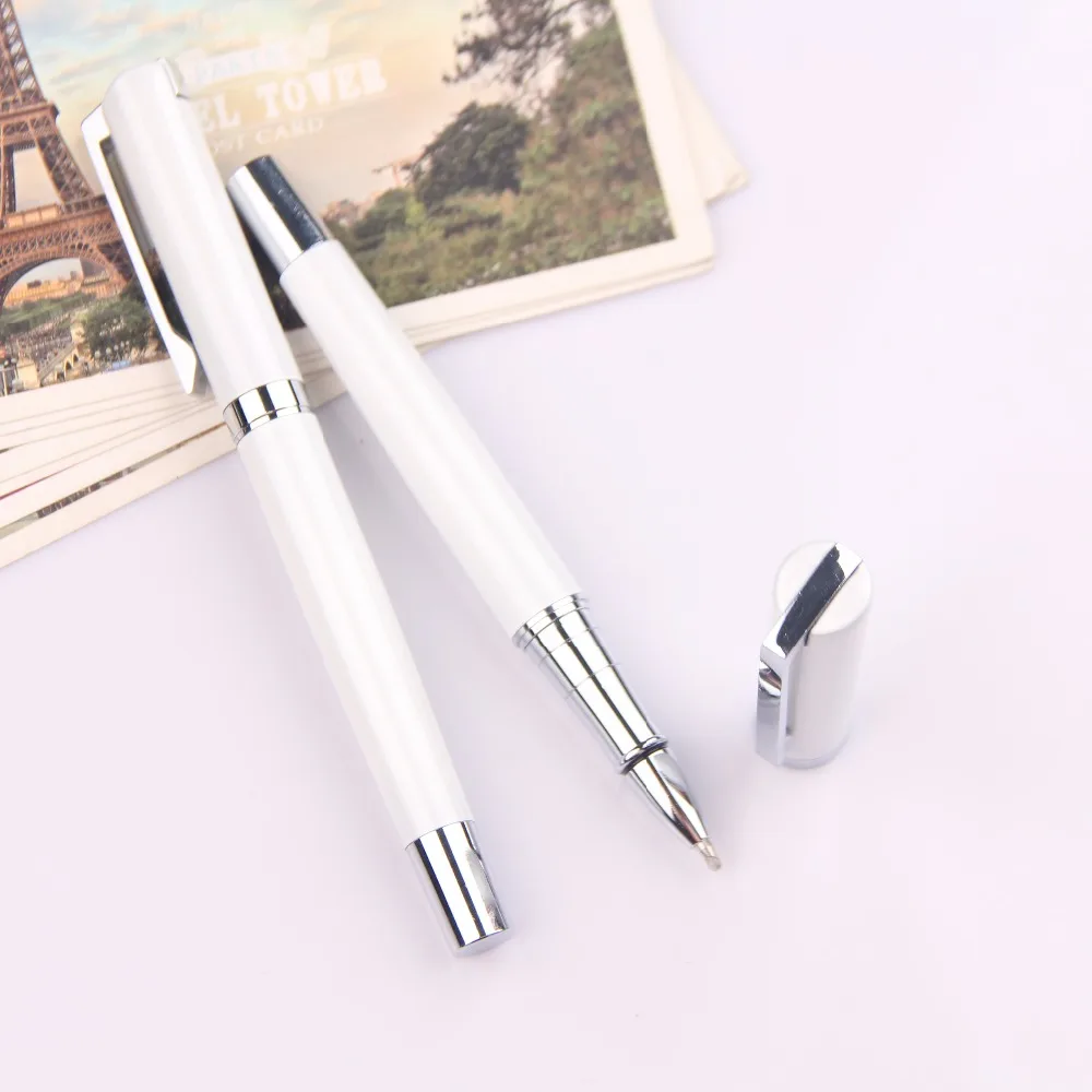 Хорошее качество, ручка с роликовым наконечником Jingda с гравировкой логотипа, Прямая поставка с завода, индивидуальная Роскошная металлическая ручка