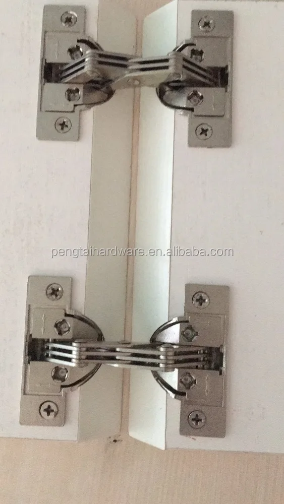 Butterfly shaped 125 degree double cups Q Mitred Hinges for designer doors