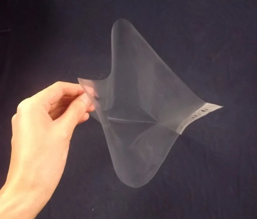 Waterproof sleeve sheet protector A4 clear plastic punched file folder