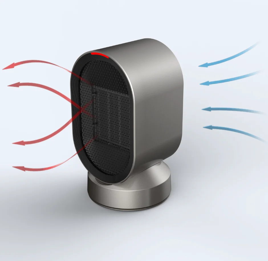 1000 Вт/1500 Вт дистанционный Турбовентилятор, кварцевый керамический космический обогреватель, удобный портативный Электрический комнатный обогреватель