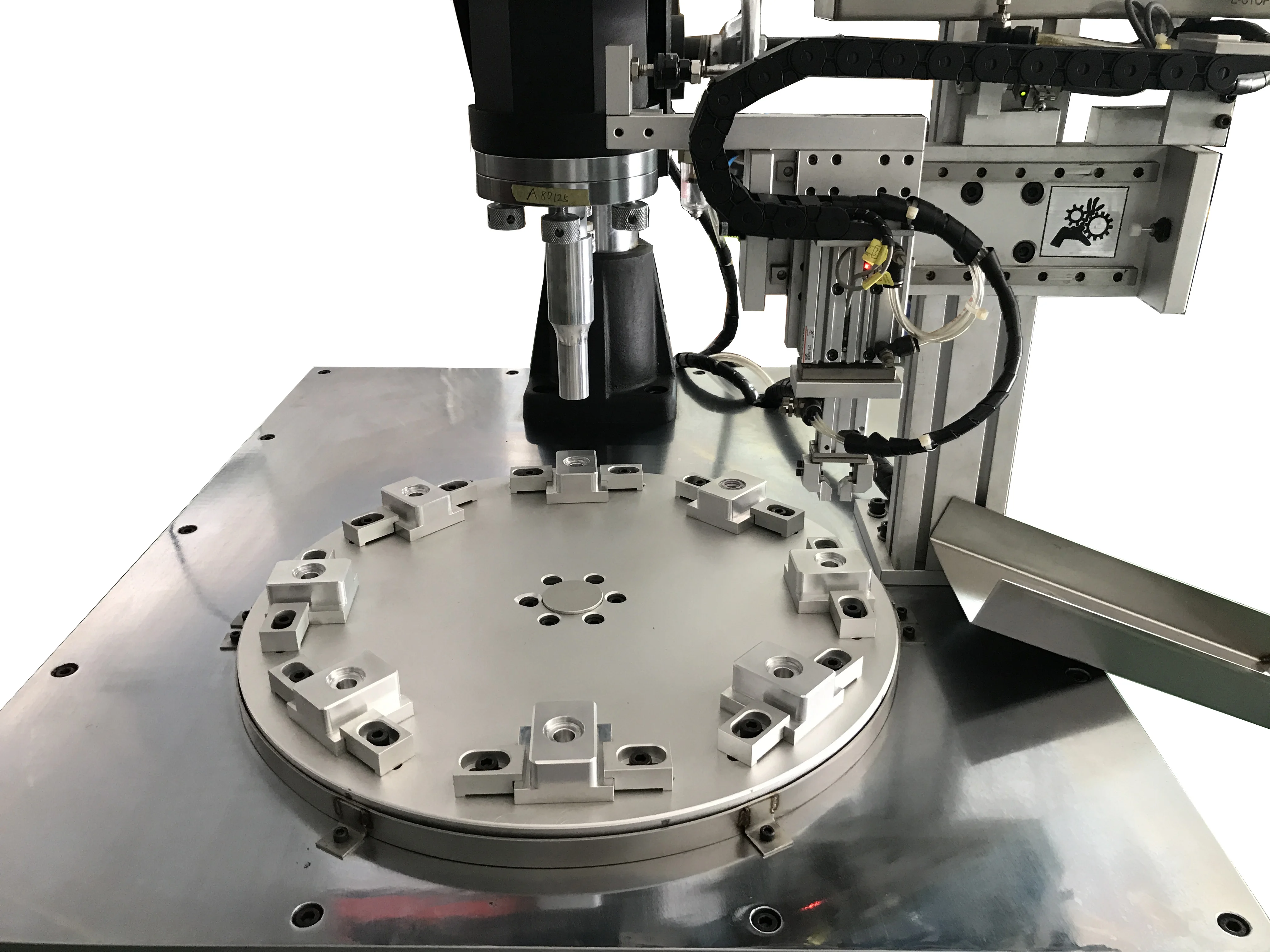 Rotary  Ultrasonic plastic welder for syringe filter making machine