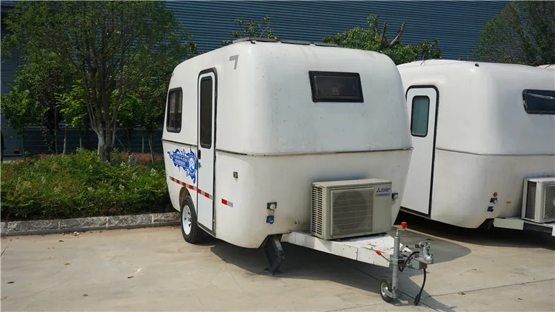 Chinese hot sale customized model RV trailer caravan for sale