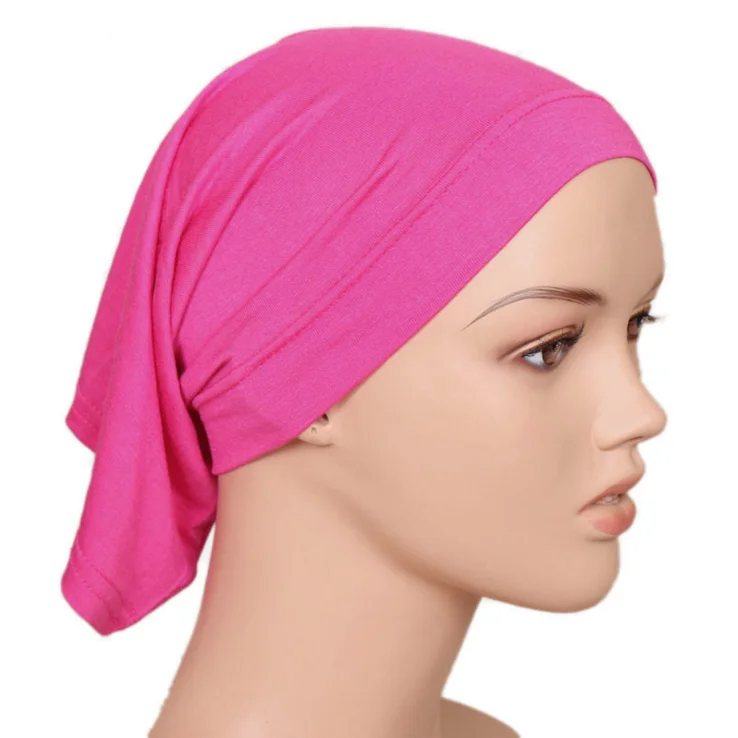 2018 Muslim underscarf inner-cap cylindrical cap,islamic women inner hijab