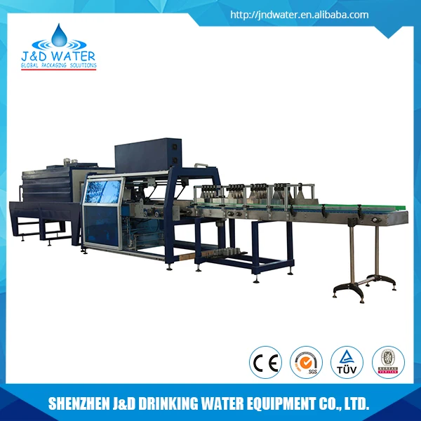 Горячие продажи высококачественных пищевых напитков термоусадочная упаковочная машина