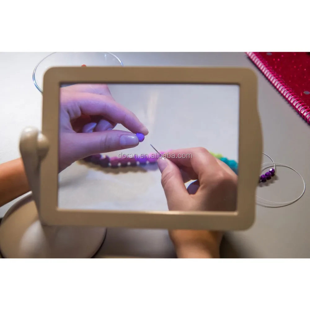 
Desktop Reading Viewer Screen Handsfree Magnifier with LED light 